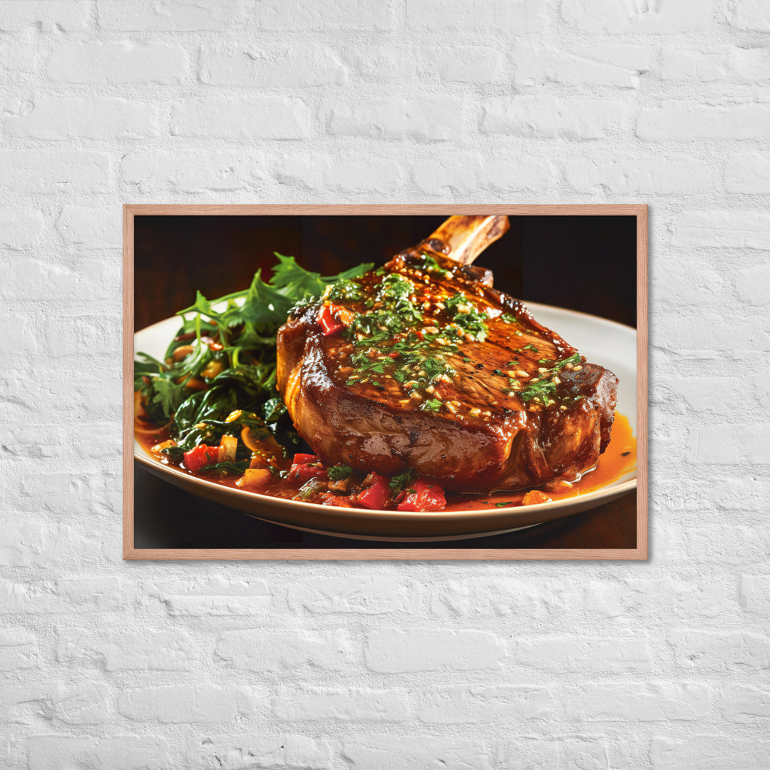 Osso Buco Framed poster 🤤 from Yumify.AI