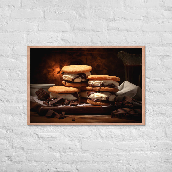 Tim Tam Biscuits Framed poster 🤤 from Yumify.AI