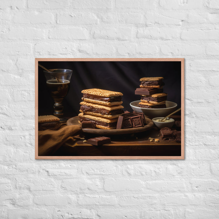 Tim Tam Biscuits Framed poster 🤤 from Yumify.AI
