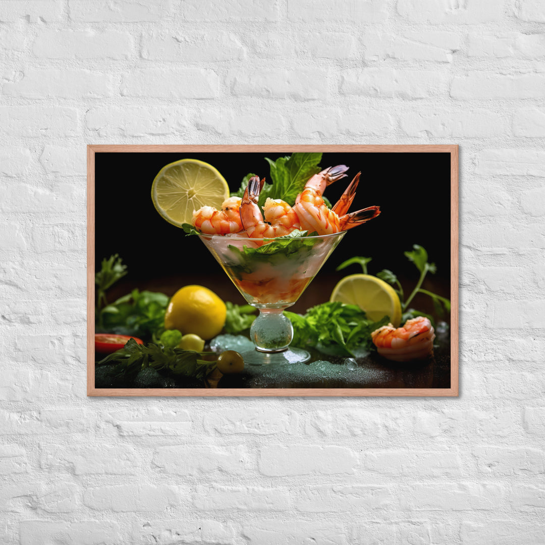 Prawn Cocktail Framed poster 🤤 from Yumify.AI