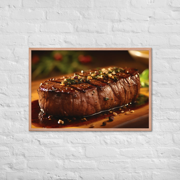 Australian Beef Steak Framed poster 🤤 from Yumify.AI