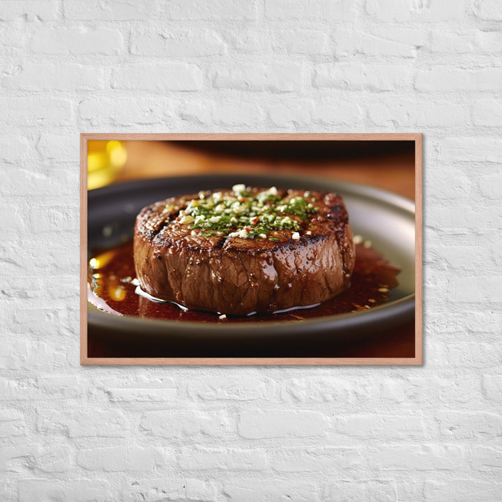 Australian Beef Steak Framed poster 🤤 from Yumify.AI