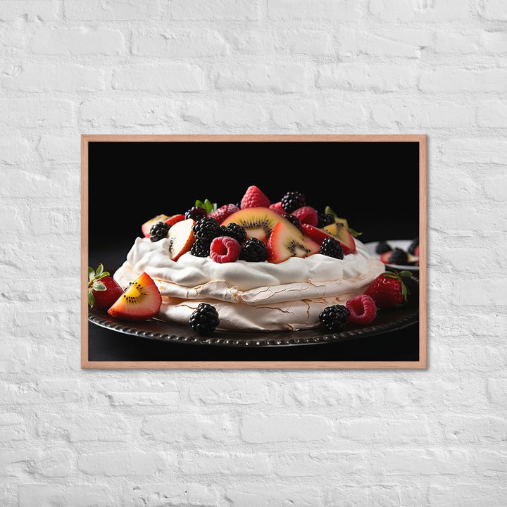 Pavlova Framed poster 🤤 from Yumify.AI