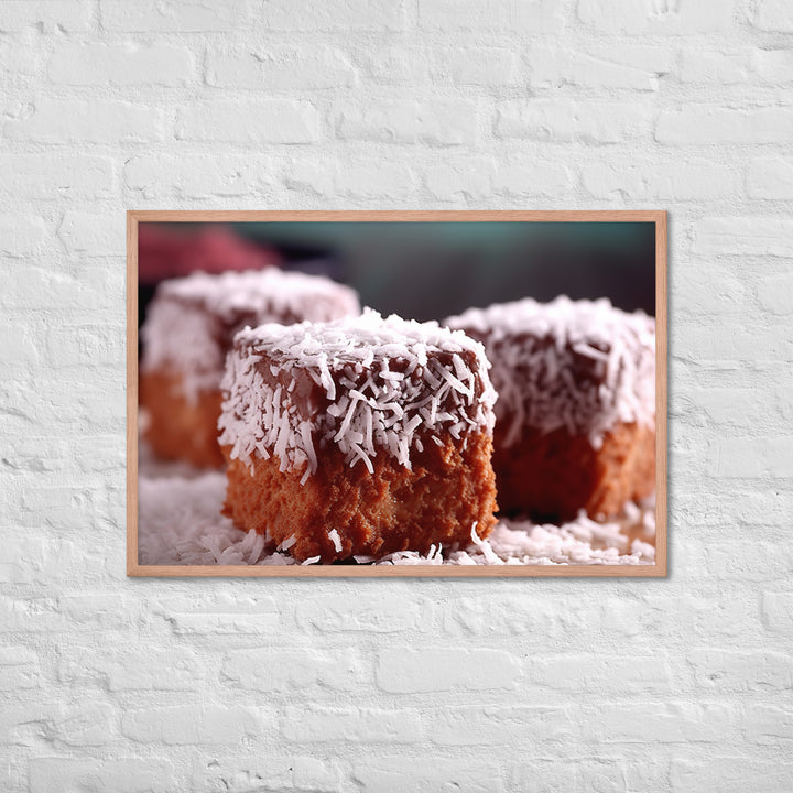 Lamingtons Framed poster 🤤 from Yumify.AI
