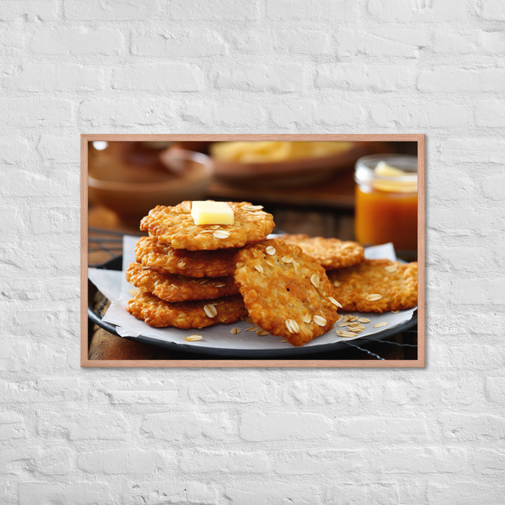 Anzac Biscuits Framed poster 🤤 from Yumify.AI