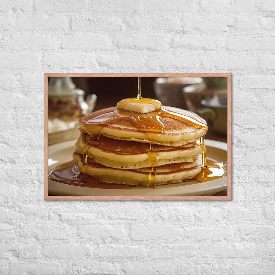 Pancakes Framed poster 🤤 from Yumify.AI