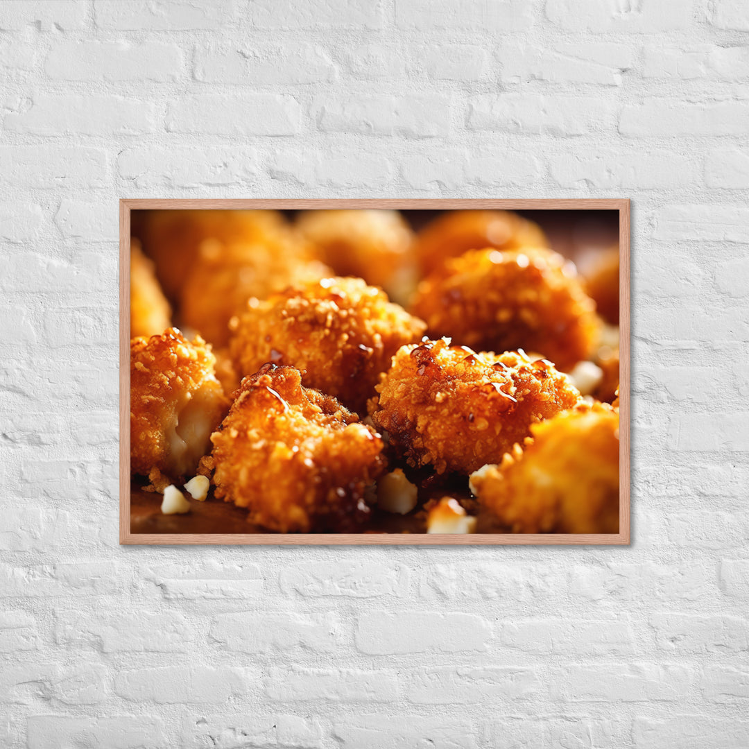 Popcorn Chicken Framed poster 🤤 from Yumify.AI