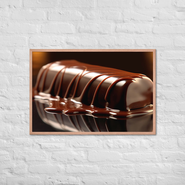 Chocolate Ganache Framed poster 🤤 from Yumify.AI