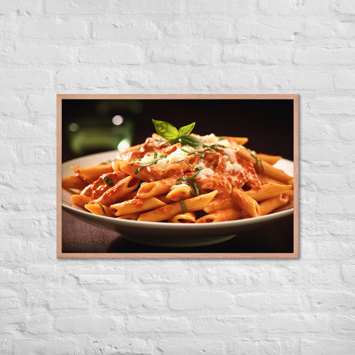 Penne alla Vodka Framed poster 🤤 from Yumify.AI