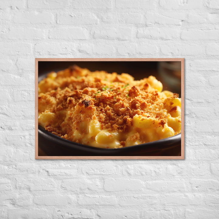 Macaroni and Cheese Framed poster 🤤 from Yumify.AI