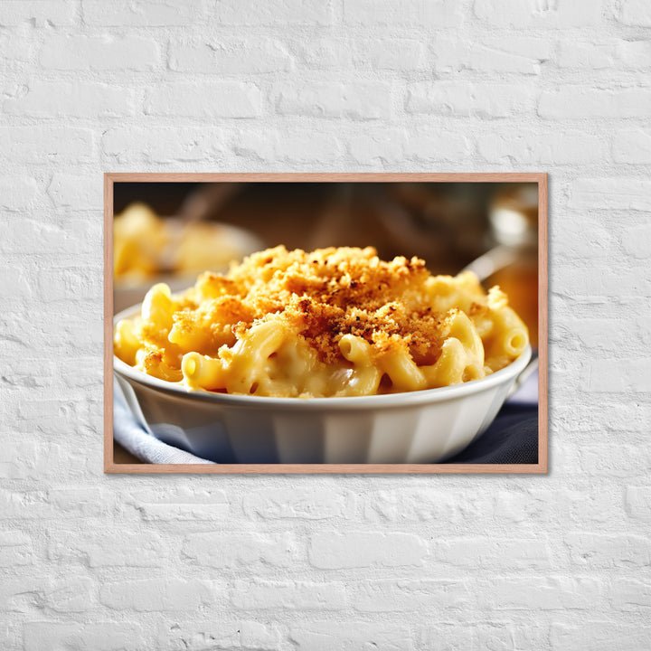 Macaroni and Cheese Framed poster 🤤 from Yumify.AI