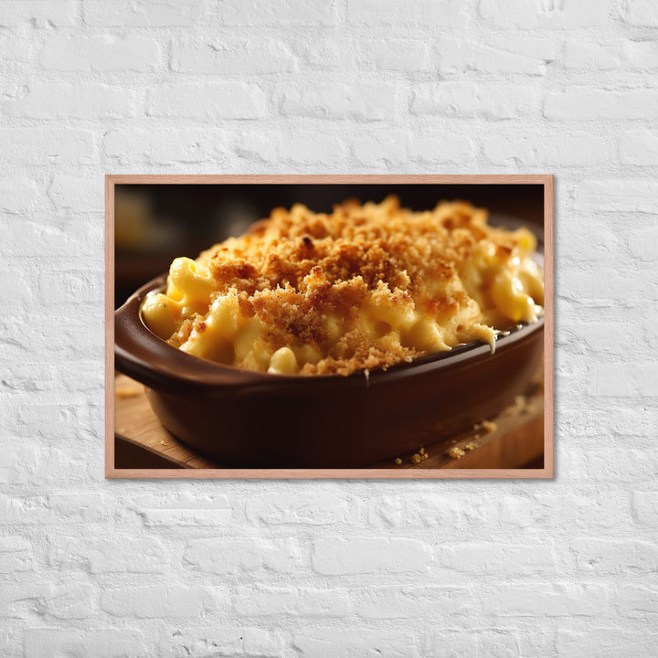 Macaroni and Cheese Framed poster 🤤 from Yumify.AI