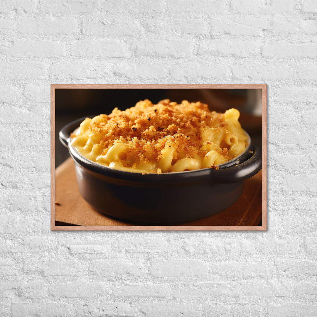 Macaroni and Cheese Framed poster 🤤 from Yumify.AI