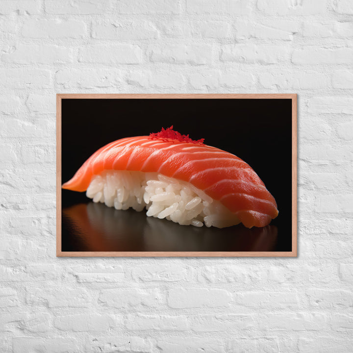 Nigiri Sushi Framed poster 🤤 from Yumify.AI