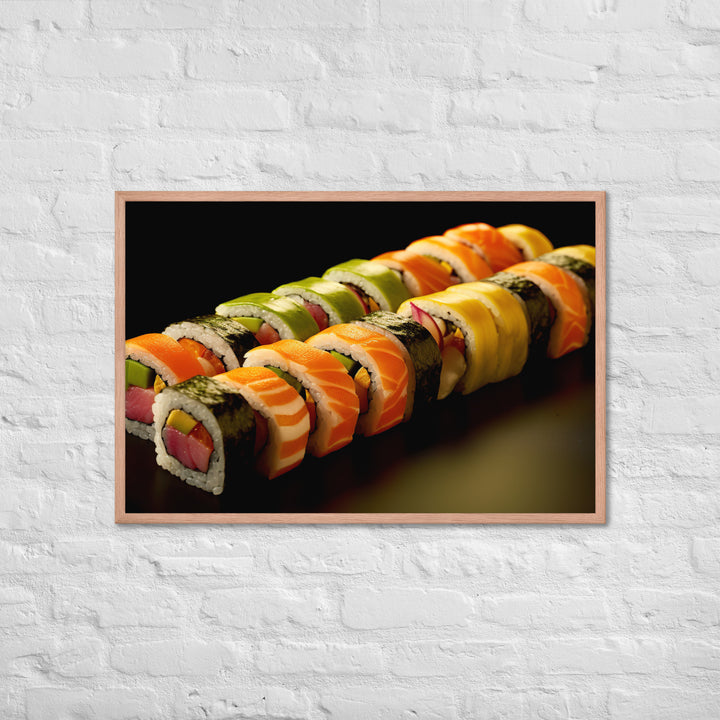 Maki Sushi Framed poster 🤤 from Yumify.AI