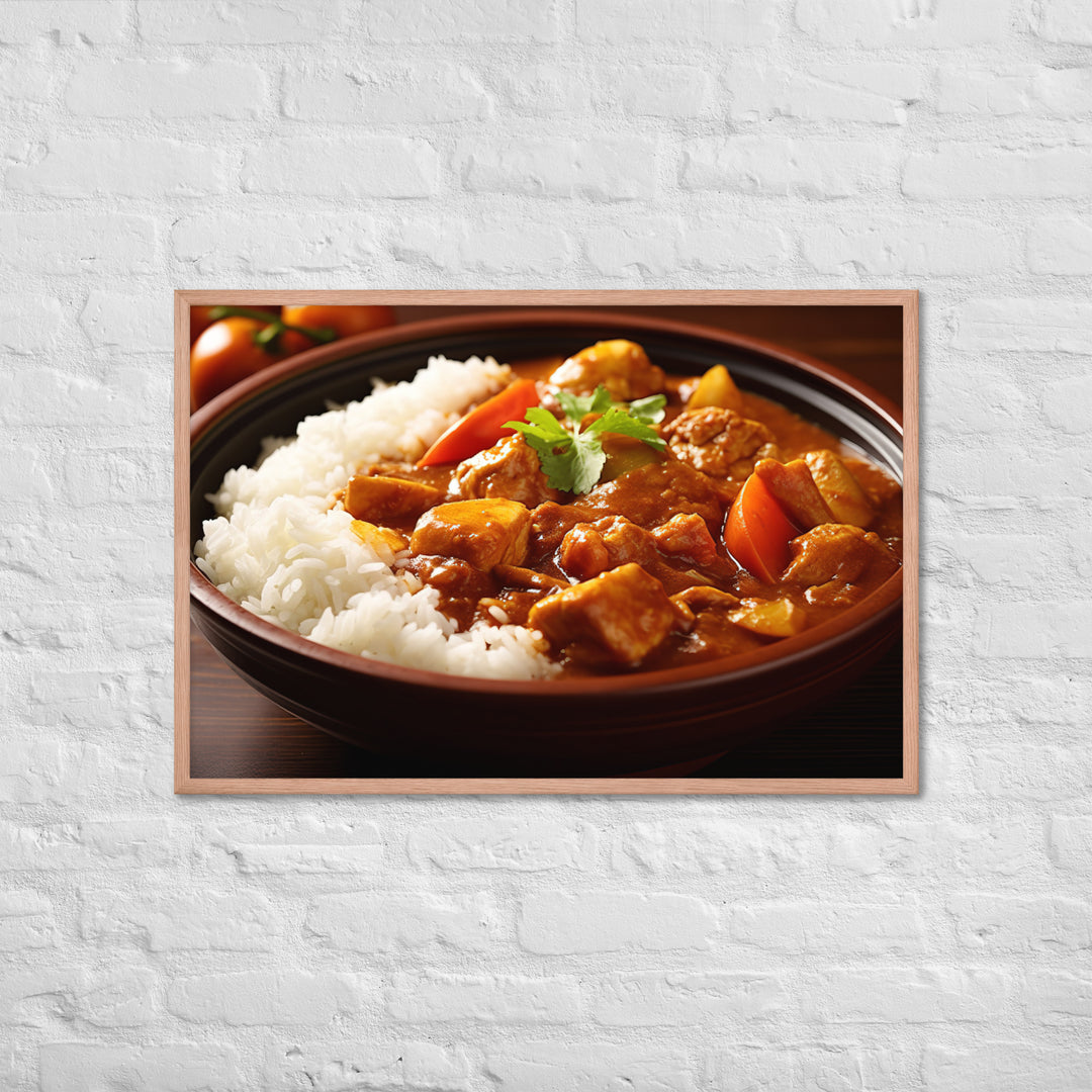 Japanese Curry Framed poster 🤤 from Yumify.AI