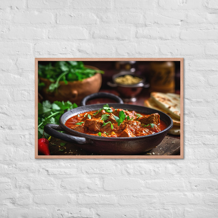 Indian Rogan Josh Curry Framed poster 🤤 from Yumify.AI