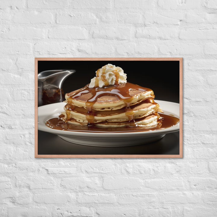 Buttermilk Pancakes Framed poster 🤤 from Yumify.AI