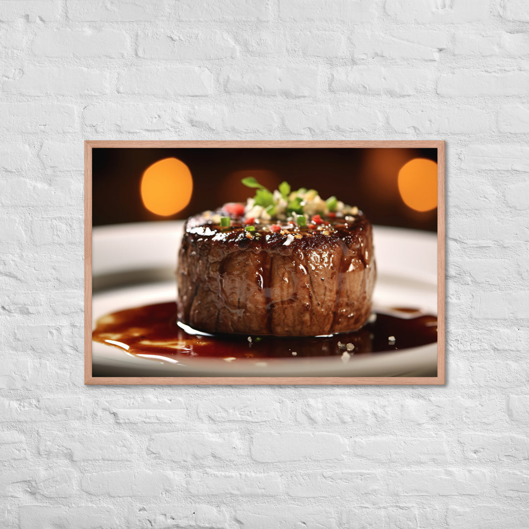 Filet Mignon Framed poster 🤤 from Yumify.AI