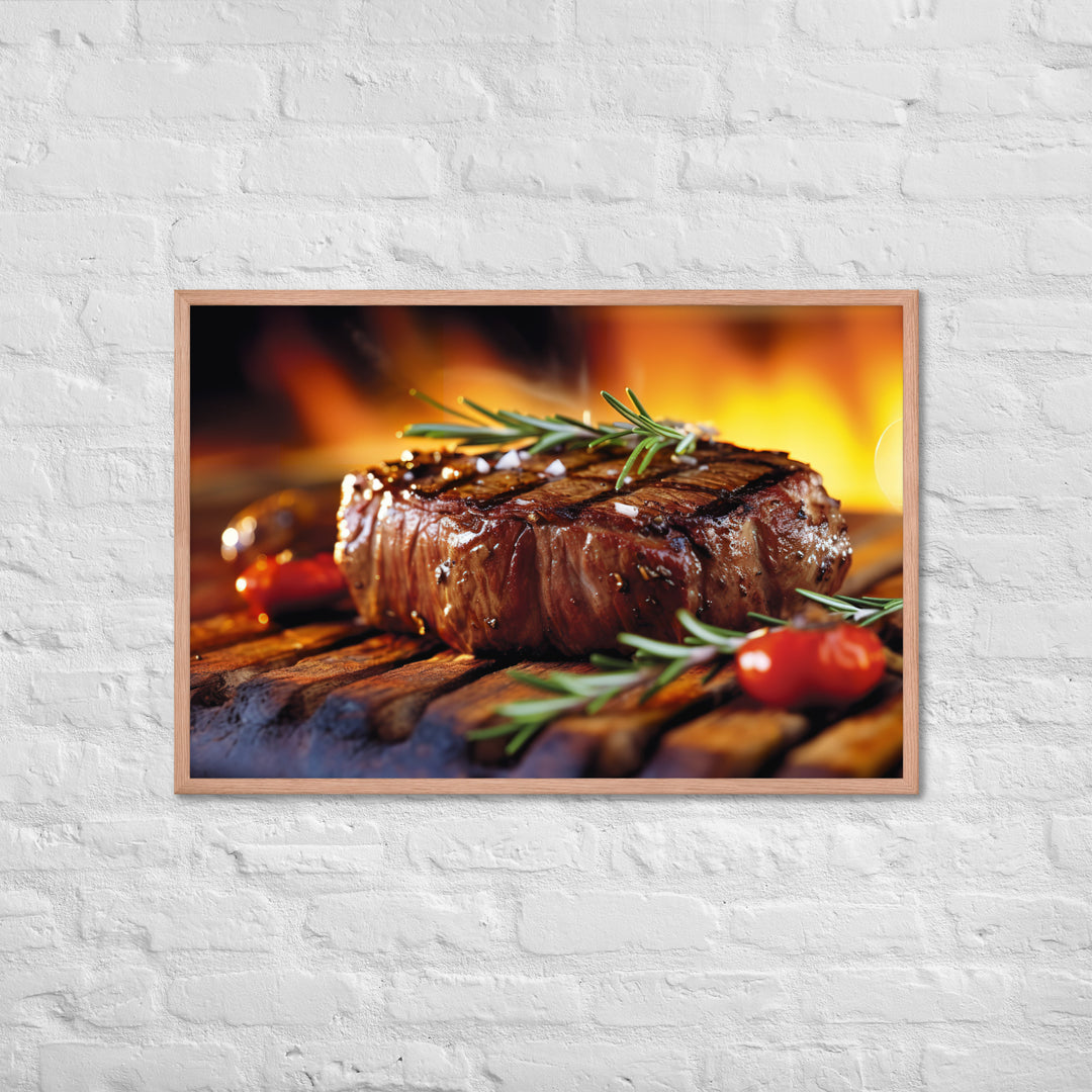 Australian Outback Steak Framed poster 🤤 from Yumify.AI