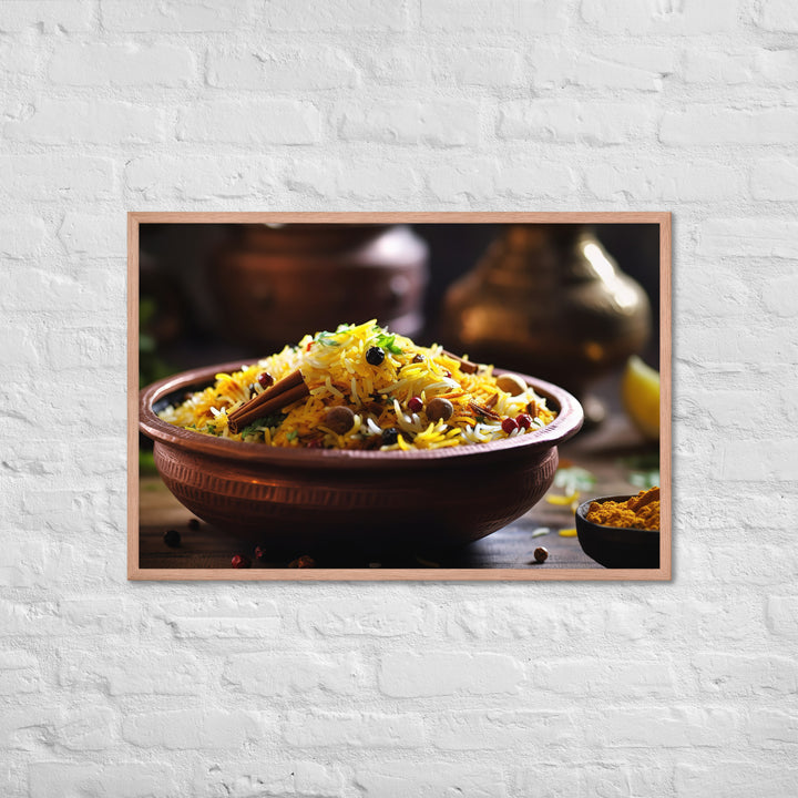 Sindhi Biryani Framed poster 🤤 from Yumify.AI
