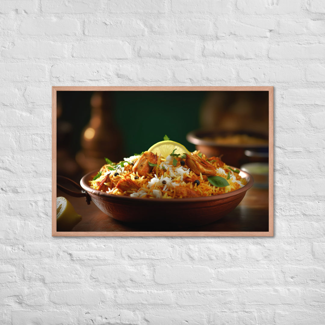 Malabar Biryani Framed poster 🤤 from Yumify.AI