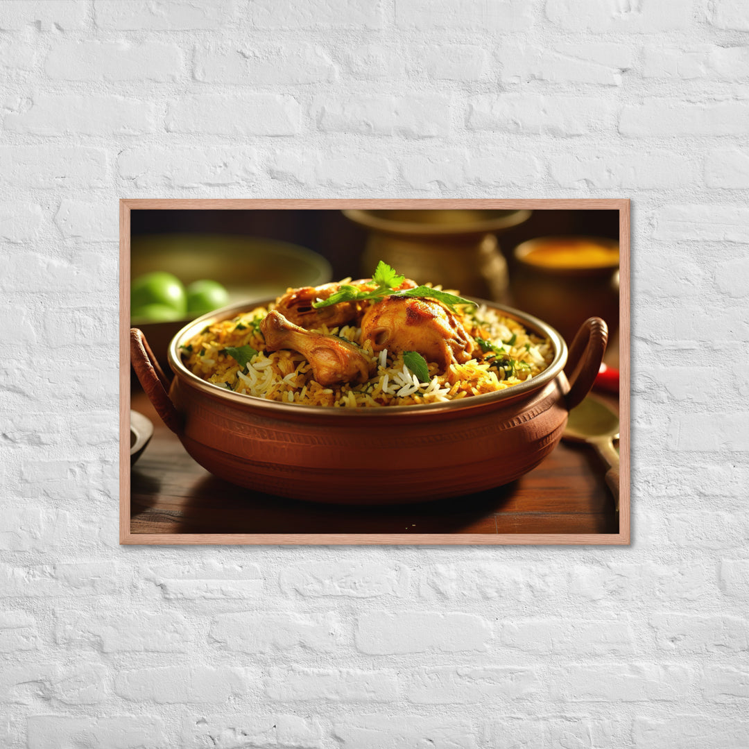 Kolkata Biryani Framed poster 🤤 from Yumify.AI