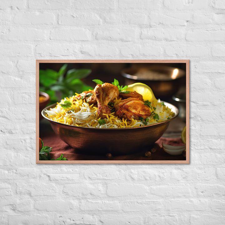 Kolkata Biryani Framed poster 🤤 from Yumify.AI