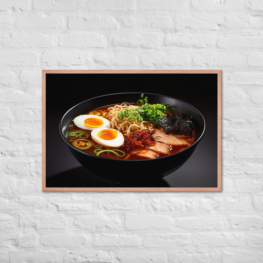 Shoyu Ramen Framed poster 🤤 from Yumify.AI