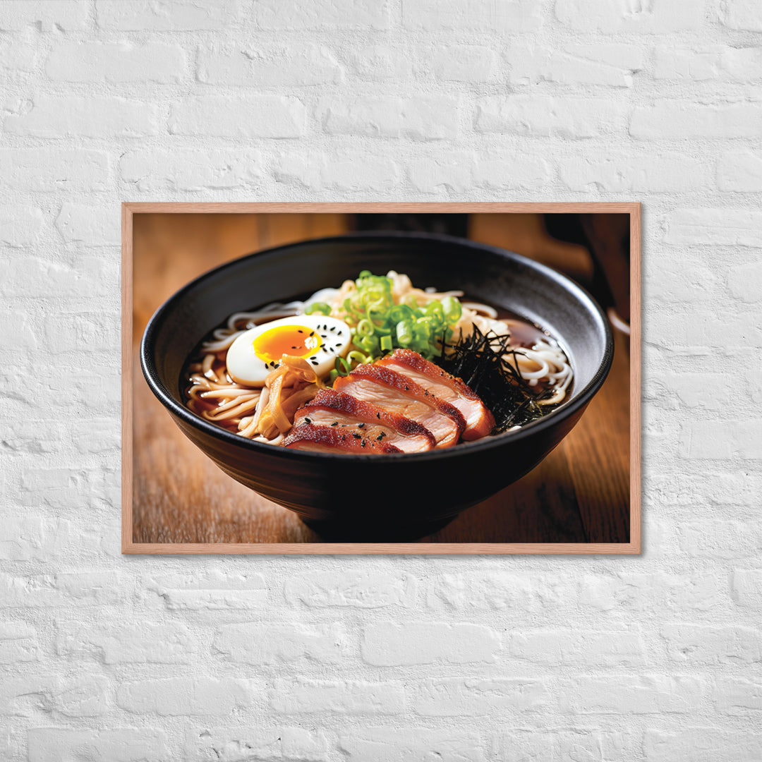 Shoyu Ramen Framed poster 🤤 from Yumify.AI