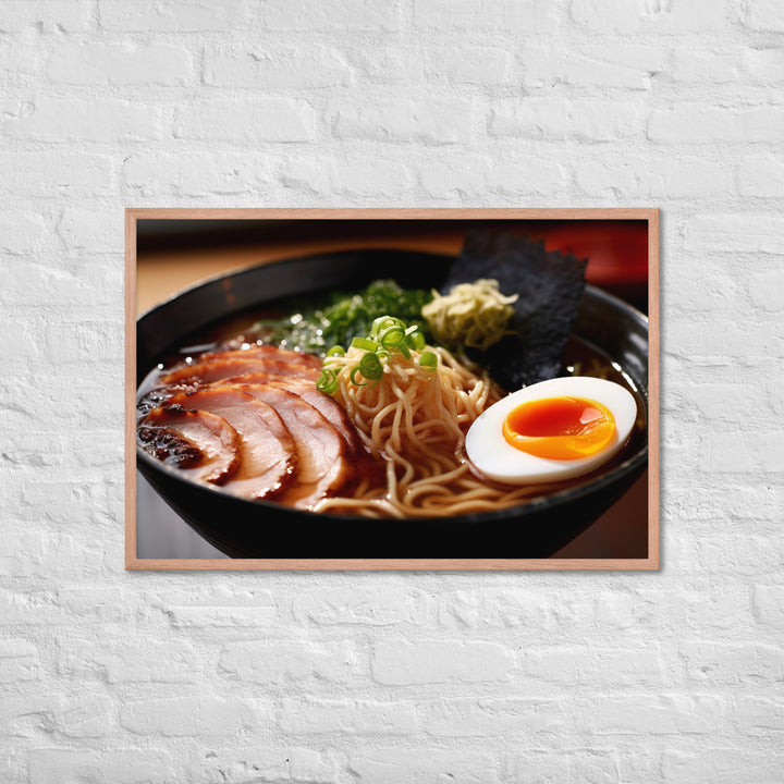 Shoyu Ramen Framed poster 🤤 from Yumify.AI