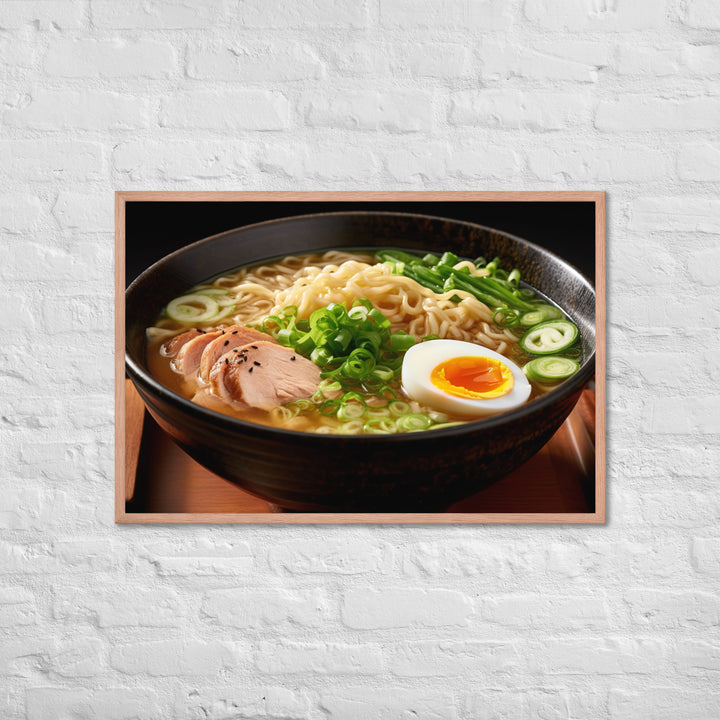 Miso Ramen Framed poster 🤤 from Yumify.AI