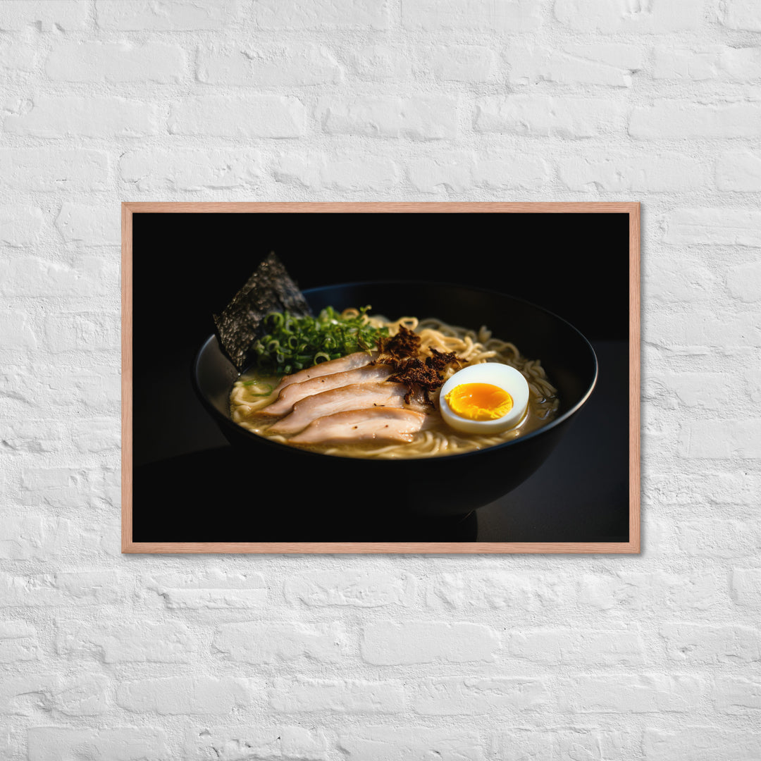 Miso Ramen Framed poster 🤤 from Yumify.AI