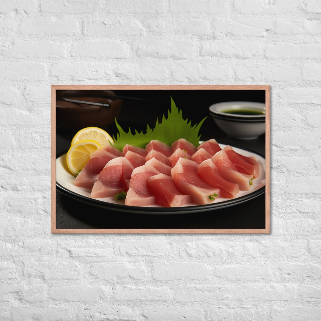 Sashimi Framed poster 🤤 from Yumify.AI