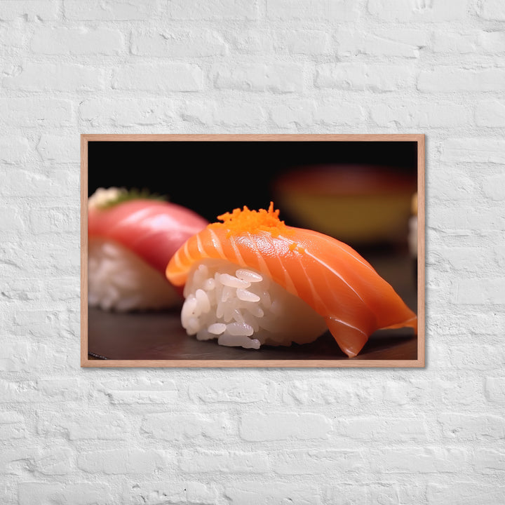 Sushi Framed poster 🤤 from Yumify.AI