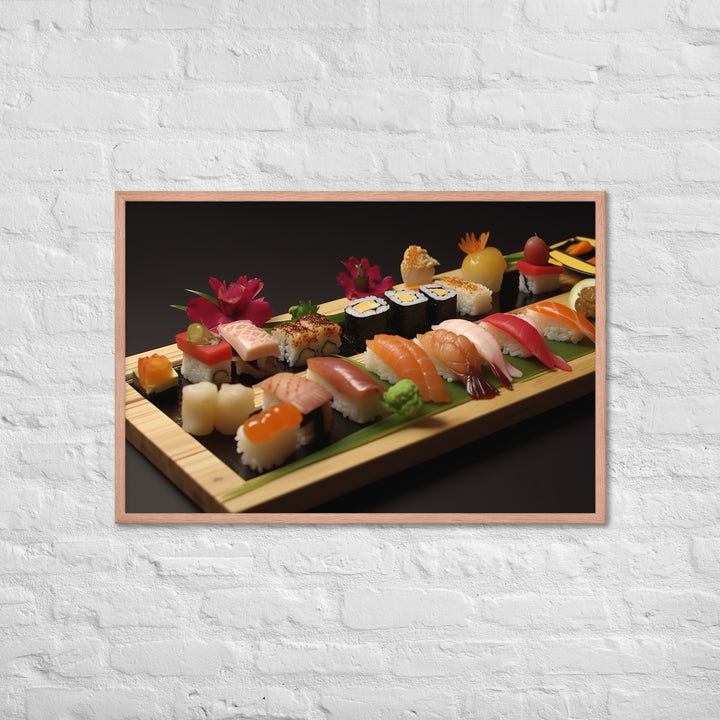 Sushi Framed poster 🤤 from Yumify.AI