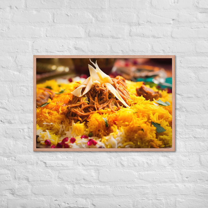 Biryani Framed poster 🤤 from Yumify.AI