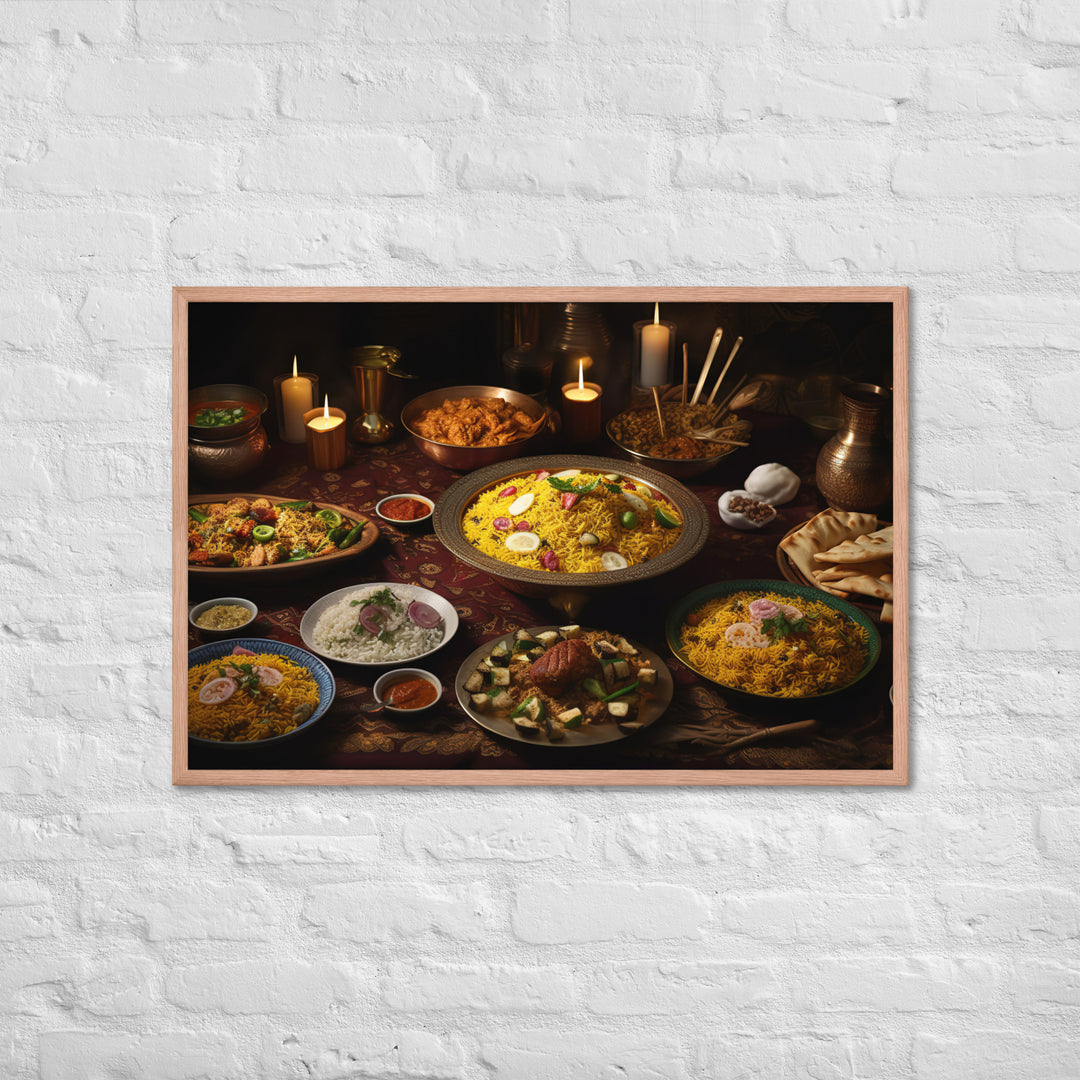 Biryani Framed poster 🤤 from Yumify.AI