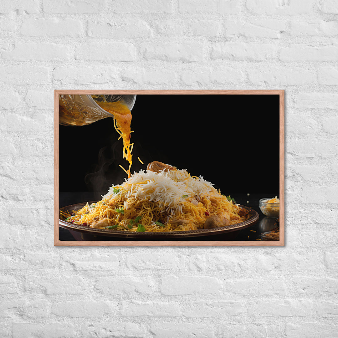 Biryani Framed poster 🤤 from Yumify.AI