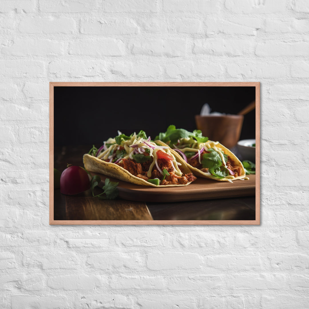 Taco Timeless Framed poster 🤤 from Yumify.AI