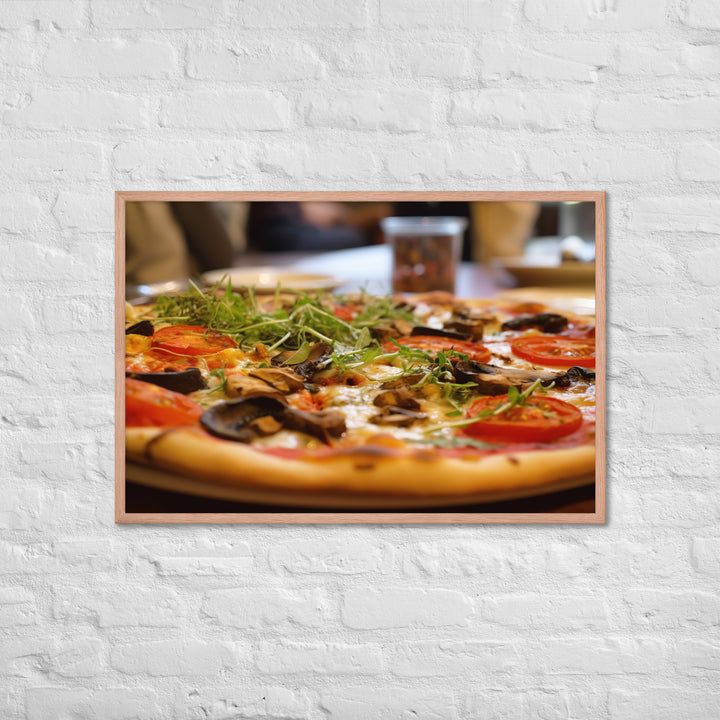 Pizza Framed poster 🤤 from Yumify.AI