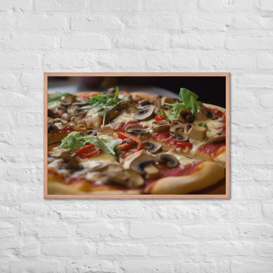 Pizza Framed poster 🤤 from Yumify.AI