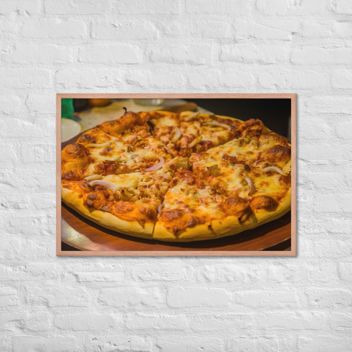 Pizza Framed poster 🤤 from Yumify.AI