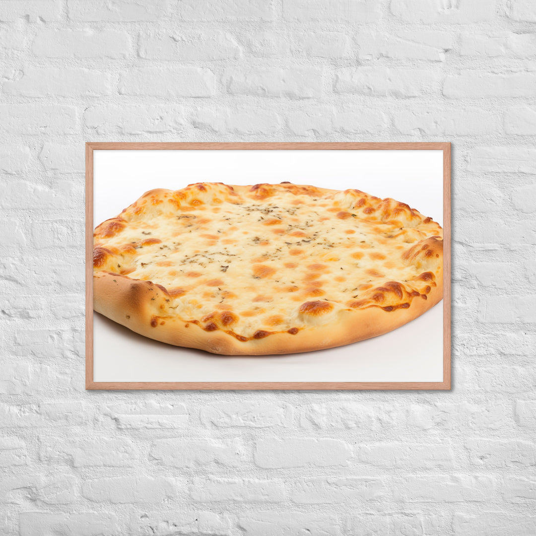 Cheese Pizza Framed poster 🤤 from Yumify.AI