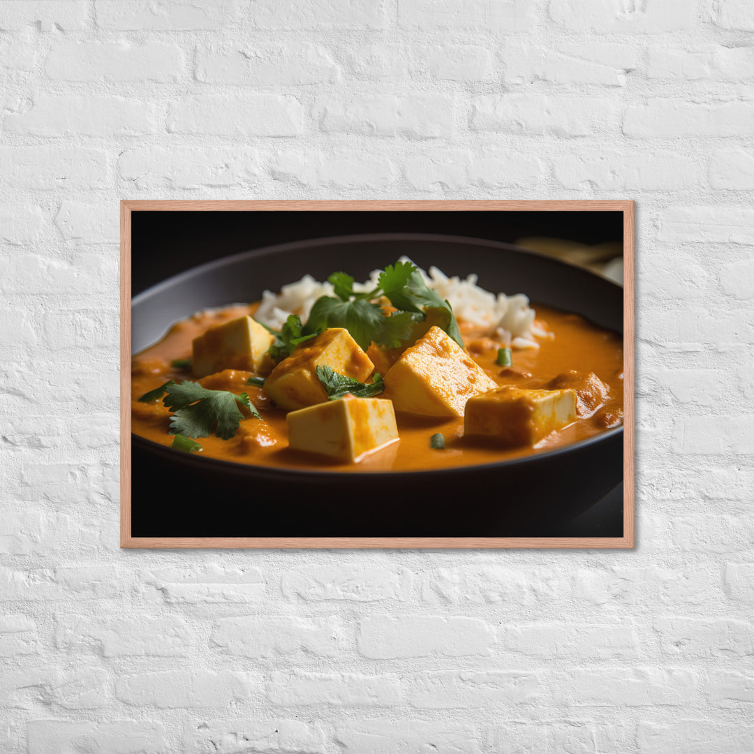 Paneer Curry Framed poster 🤤 from Yumify.AI