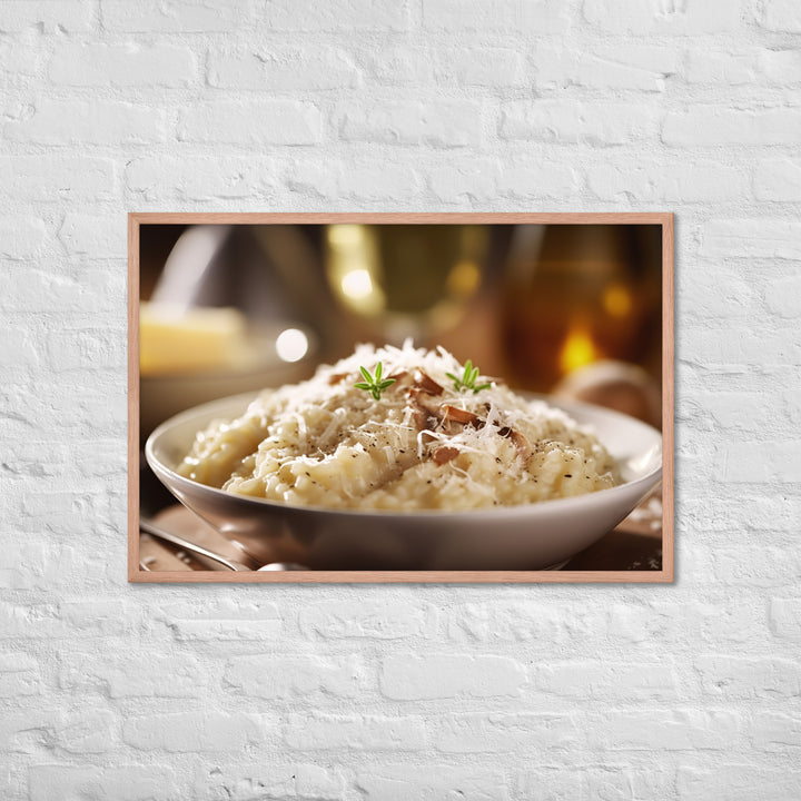 Parmesan Risotto Framed poster 🤤 from Yumify.AI