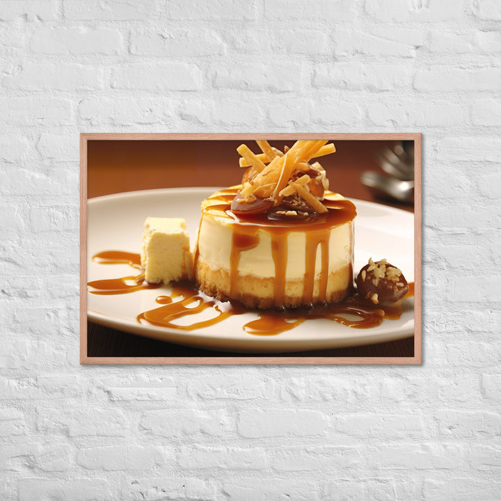 Cheese Dessert Framed poster 🤤 from Yumify.AI