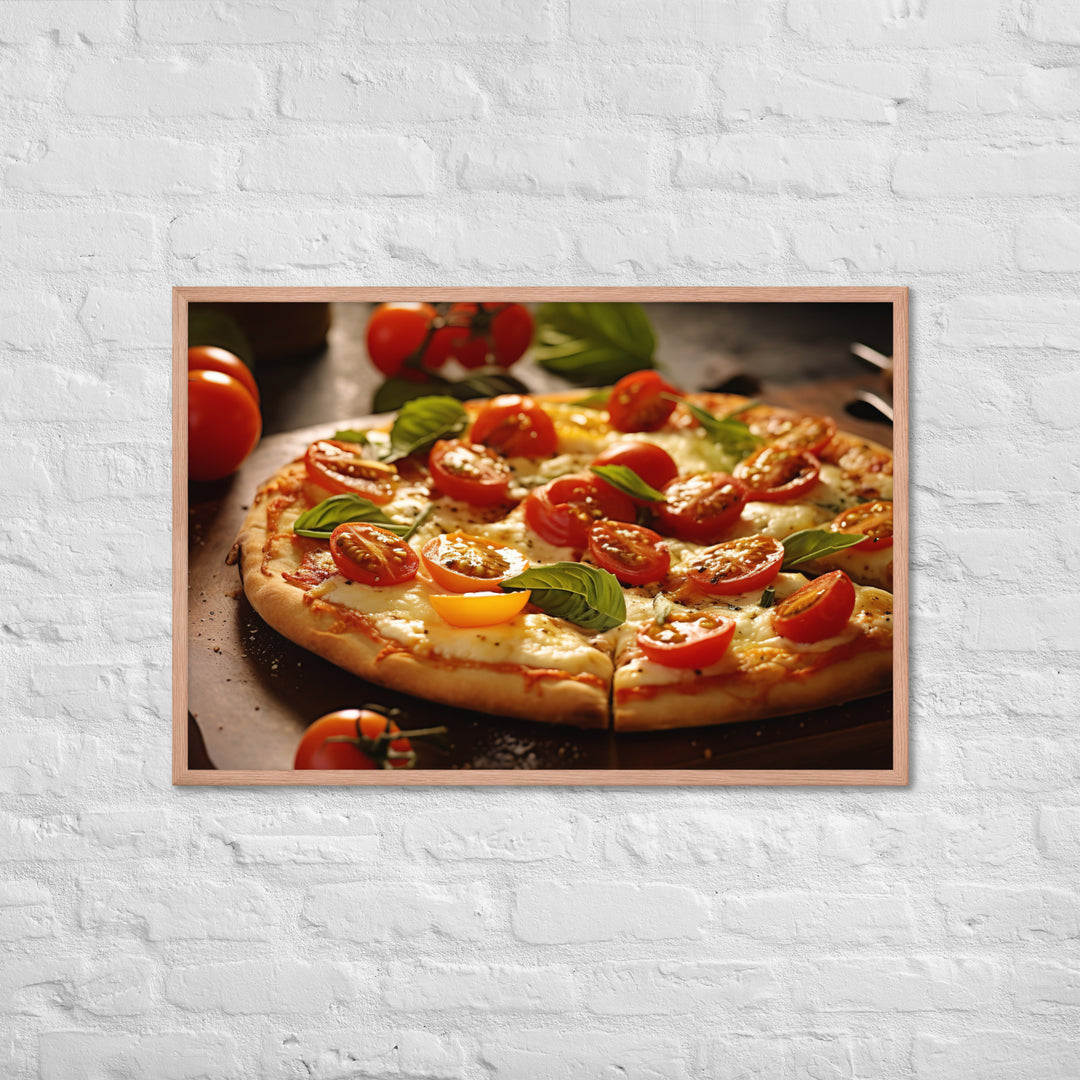 Cheese Pizza Framed poster 🤤 from Yumify.AI