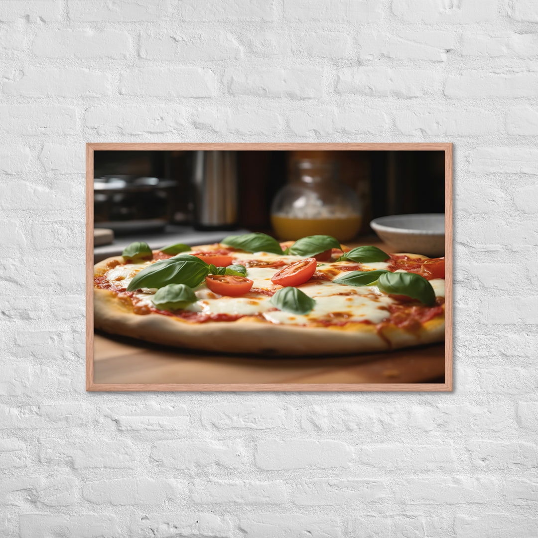 Margherita Pizza Framed poster 🤤 from Yumify.AI