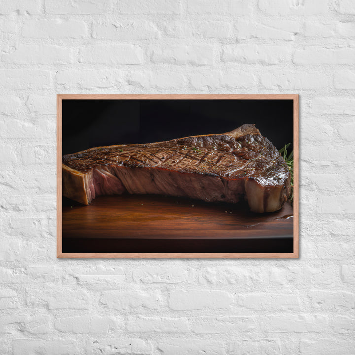 The Mighty Porterhouse Framed poster 🤤 from Yumify.AI